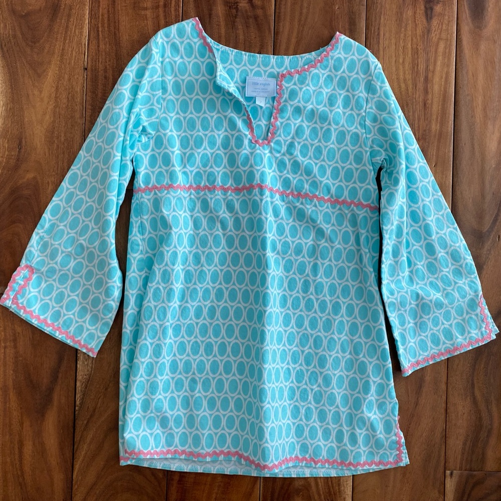 Little English Rickrack Girl’s Tunic Dress Size 7
